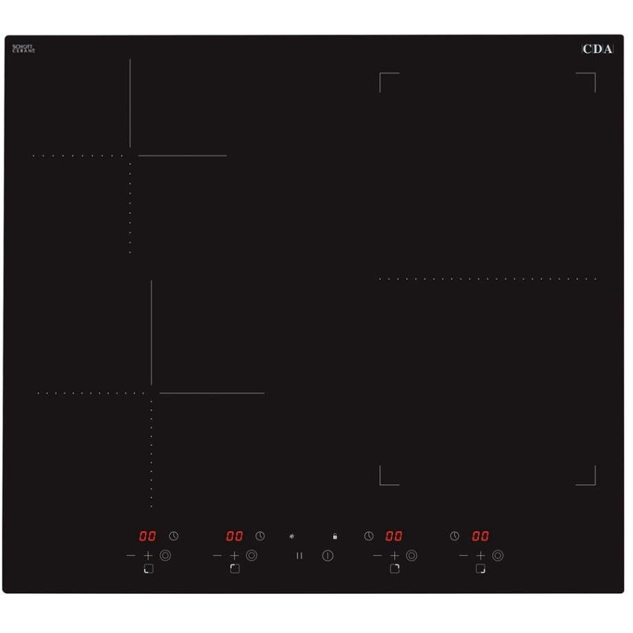 CDA HN6732FR Built- in Hard Wired With 1 Bridge Zone Electric Induction Hob