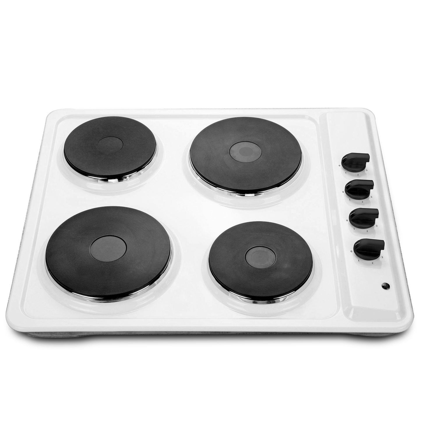 Montpellier SP601W White Solid Plate Built In Hob