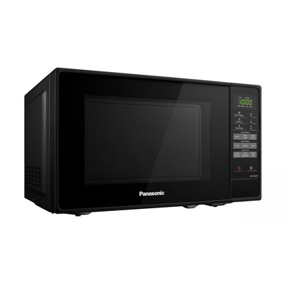 Panasonic NNE28JB Black Solo Microwave with 9 Auto programmes