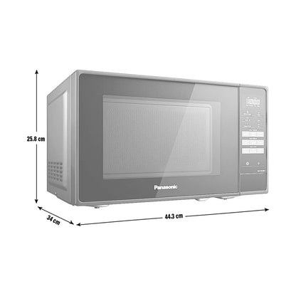 Panasonic NNE28JB Black Solo Microwave with 9 Auto programmes