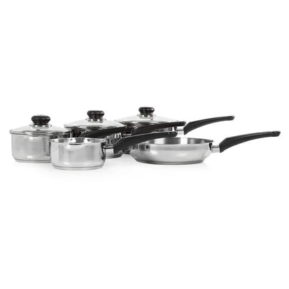 Morphy Richards  5 Piece Stainless Induction Pan Set