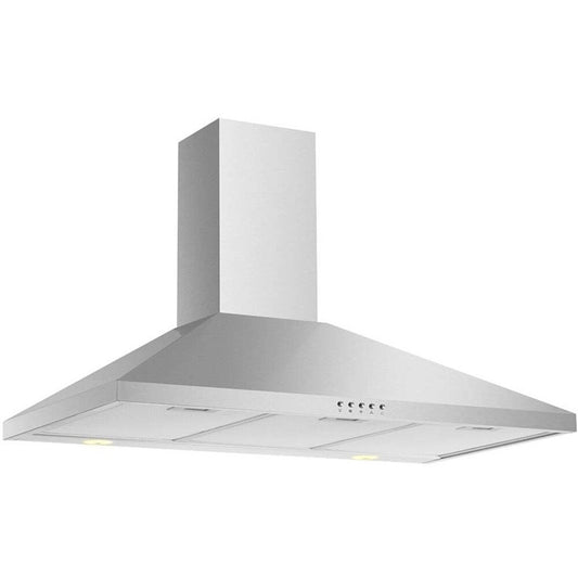 CDA ECH103SS 100cm Chimney Cooker Hood / Extractor With LED Lighting