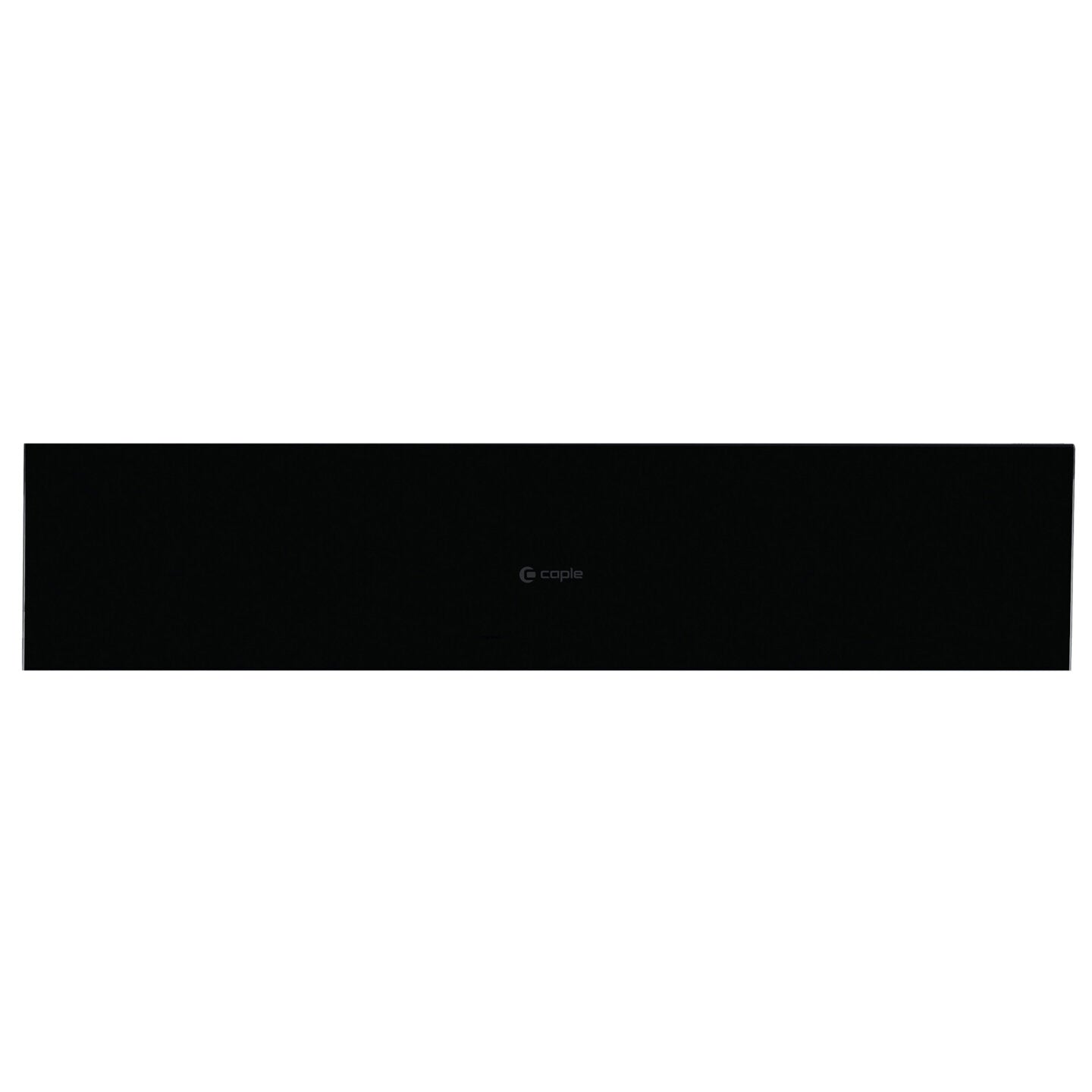 Caple WD140BG Black Glass 14cm Warming Drawer