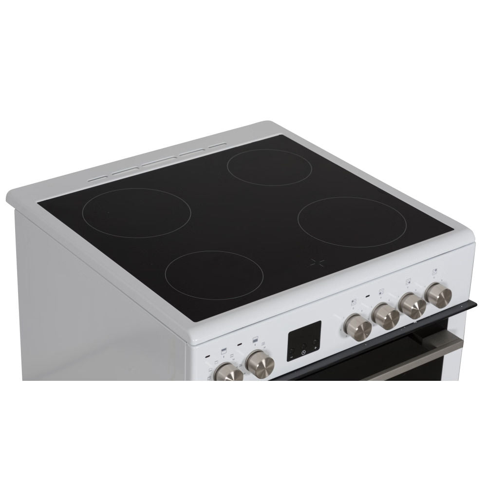 Creda C60CDOW 60cm White Double Oven Electric Cooker