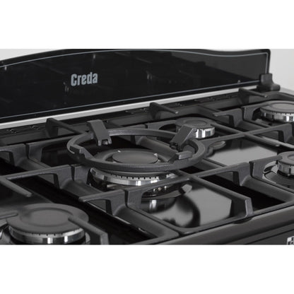 Creda C100RCDFTBL Black 100cm Dual Fuel Range Cooke