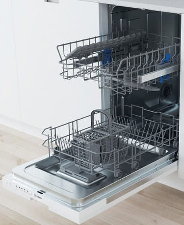 Indesit DI9E2B10 Slimline Built In Dishwasher