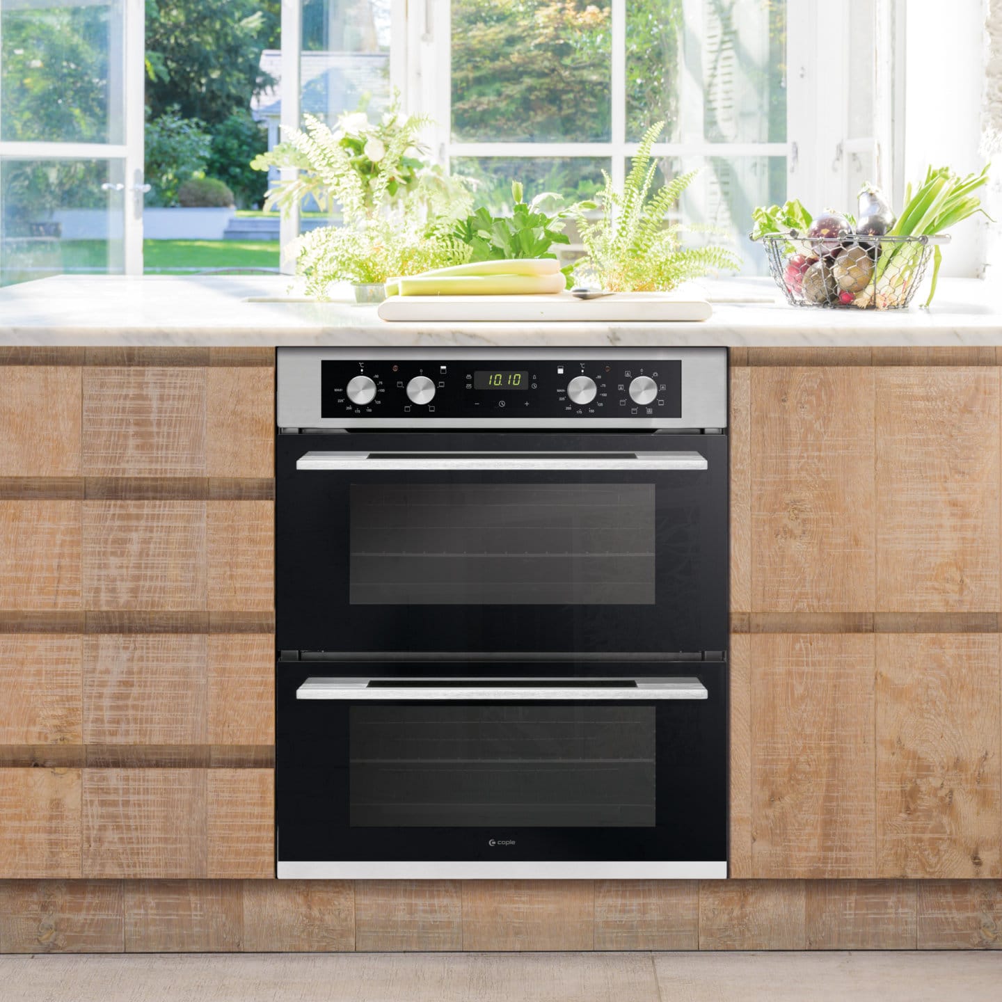 Caple C4246 Stainless Build Under Double Oven