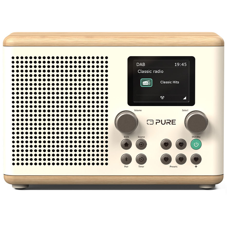 Pure H4 Compact DAB+ / FM Portable Radio With Bluetooth