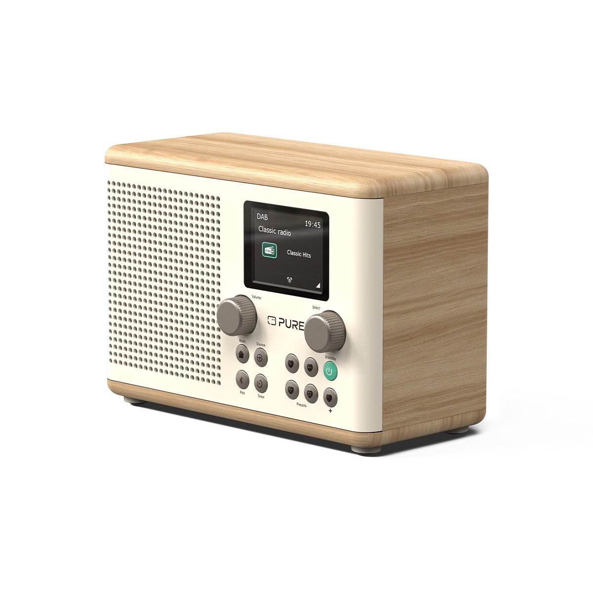 Pure H4 Compact DAB+ / FM Portable Radio With Bluetooth