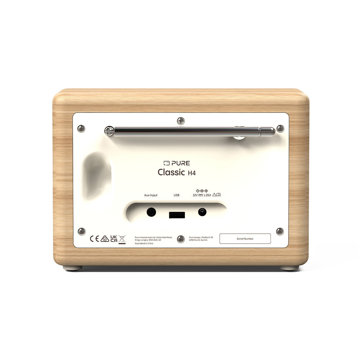 Pure H4 Compact DAB+ / FM Portable Radio With Bluetooth