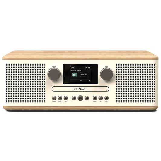 Pure Classic CD6 (Cotton White) Radio and CD System