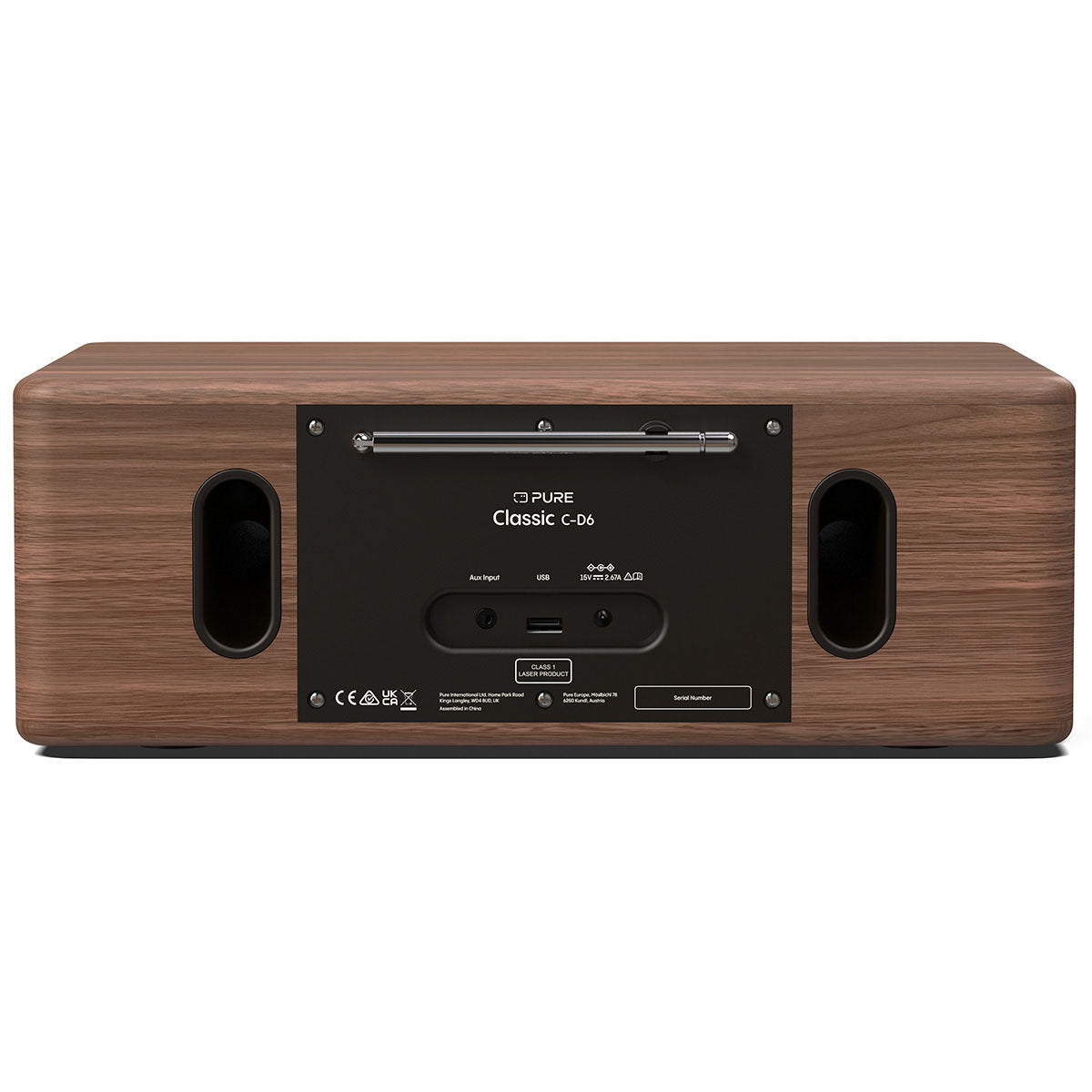 Pure Classic CD6 (Coffee) Radio and CD System