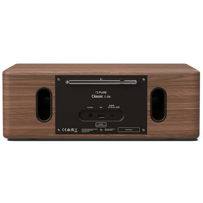 Pure Classic CD6 (Coffee) Radio and CD System