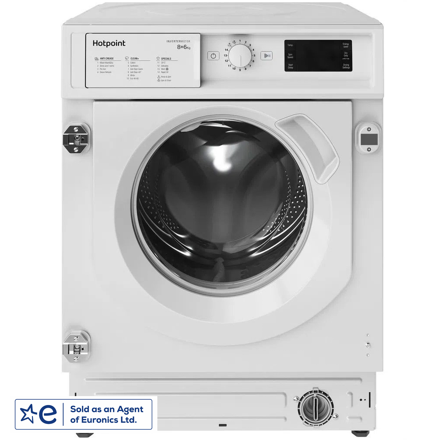 Hotpoint BIWDHG861485 8KG / 6KG Built In Washer Dryer