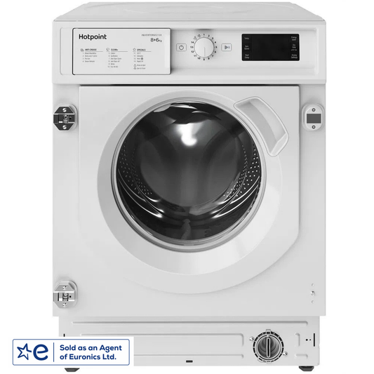 Hotpoint BIWDHG861485 8KG / 6KG Built In Washer Dryer