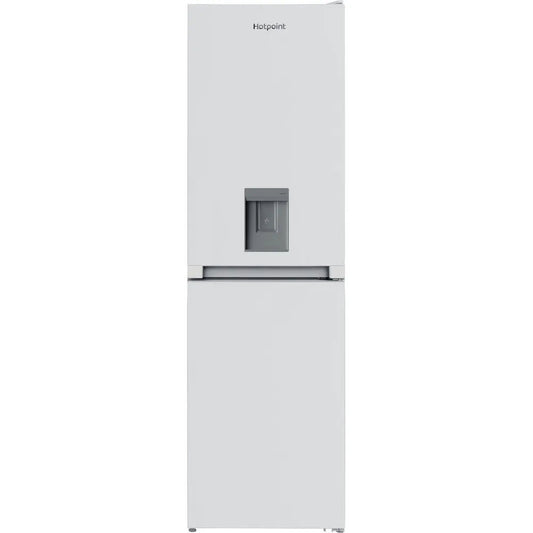 Hotpoint HBNF55182WAQUAUK 55cm (183cm high) White Frost Free Fridge Freezer with Water Dispenser