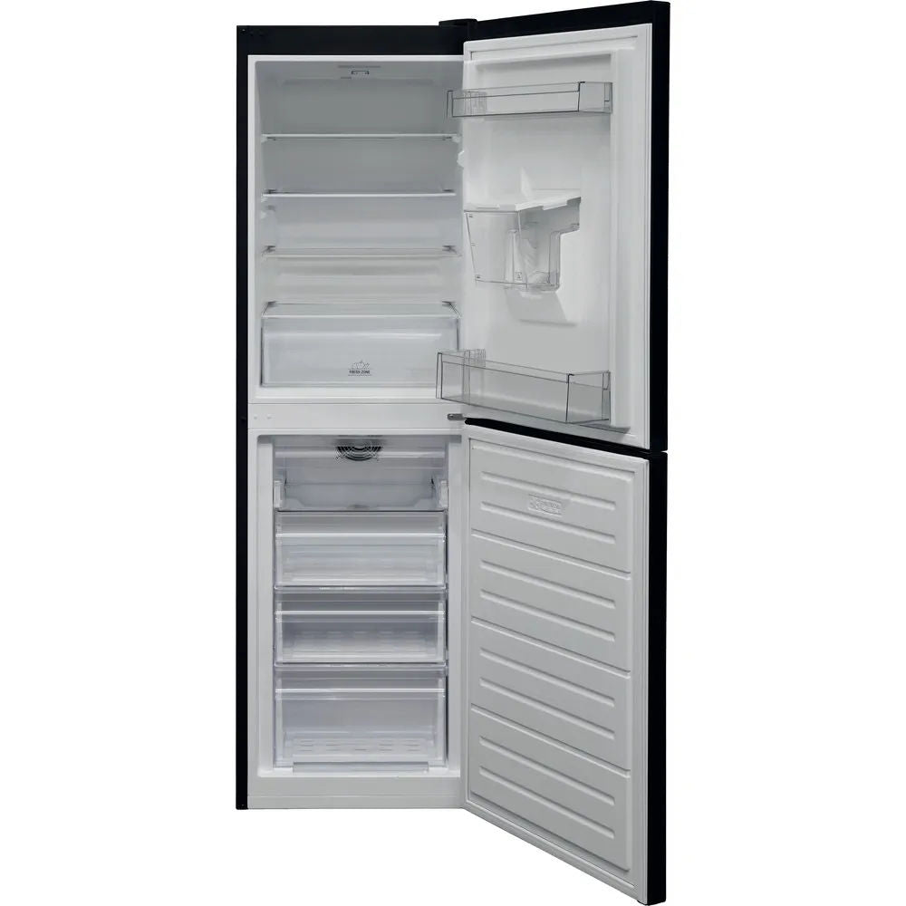 Hotpoint HBNF55182BAQUAUK 55cm (183cm high) Black Frost Free Fridge Freezer with Water Dispenser