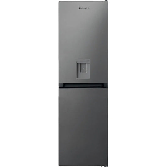 Hotpoint HBNF55182SAQUAUK 55cm (183cm high) Silver Frost Free Fridge Freezer with Water Dispenser