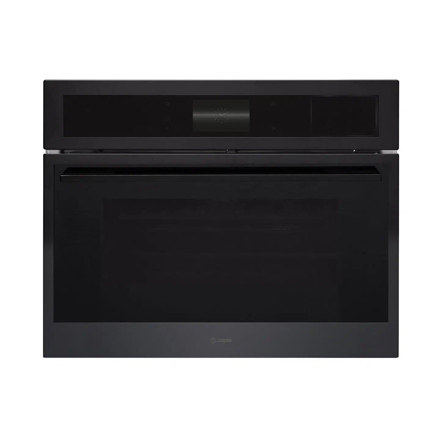 Caple CMS260BS Black Steel Built In Combi Microwave with Fan Oven, Grill & Steam
