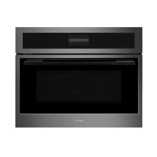 Caple CMS260GM Gunmetal Built In Combi Microwave with Fan Oven, Grill & Steam