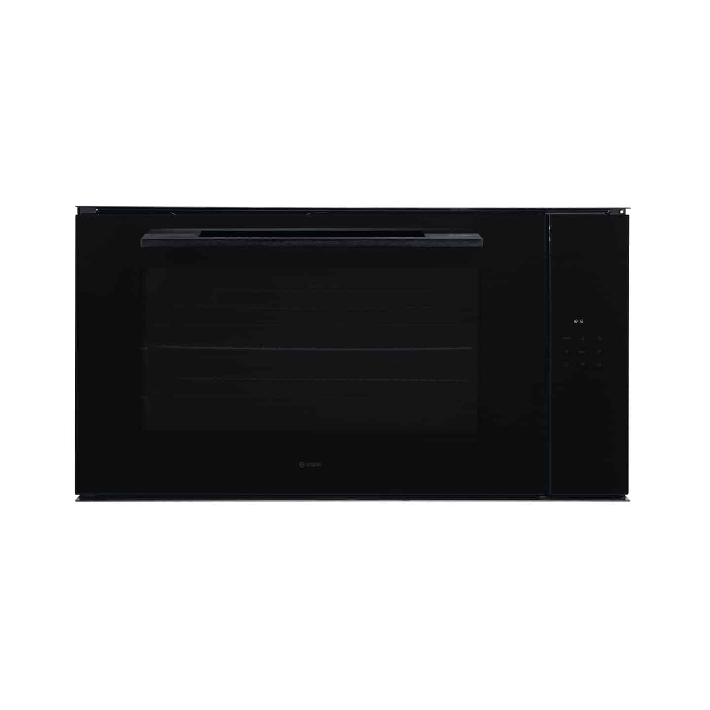 Caple C2902BG Black Glass 90cm Wide Electric Built-In Single Oven