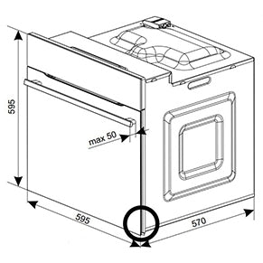 CDA SC020SS Built-In Multi Function Single Fan Oven