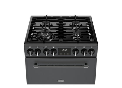 Belling Mini 60cm Anthracite Farmhouse Dual Fuel Range Cooker