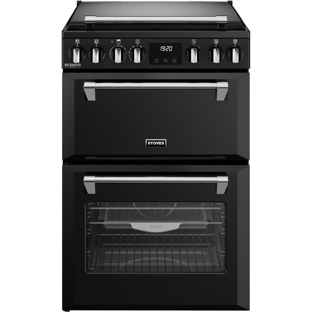 Stoves Richmond Mini 60CM Black Dual Fuel Range Cooker