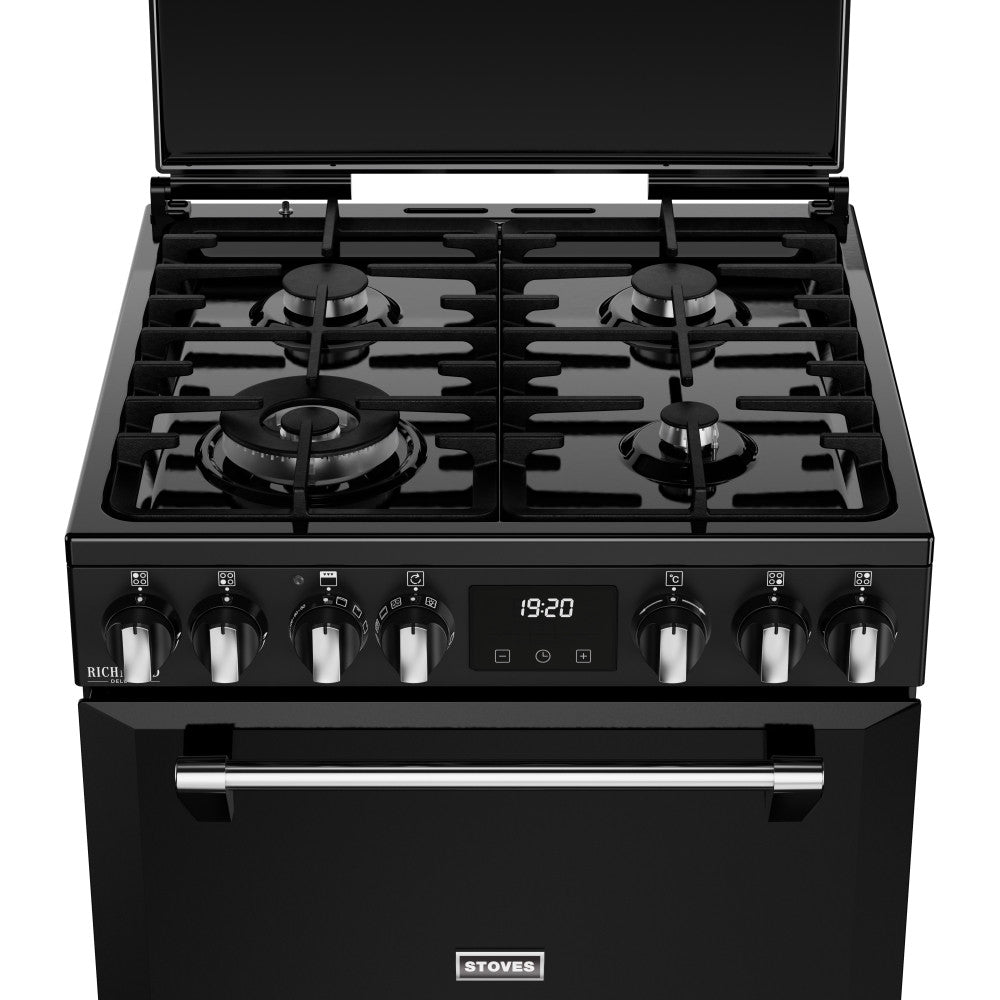 Stoves Richmond Mini 60CM Black Dual Fuel Range Cooker