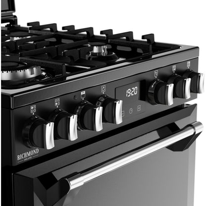 Stoves Richmond Mini 60CM Black Dual Fuel Range Cooker