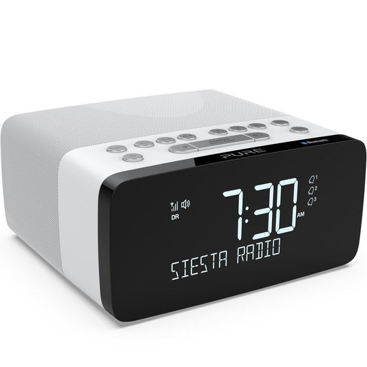 Pure Siesta Clock Radio with DAB+/FM and Bluetooth