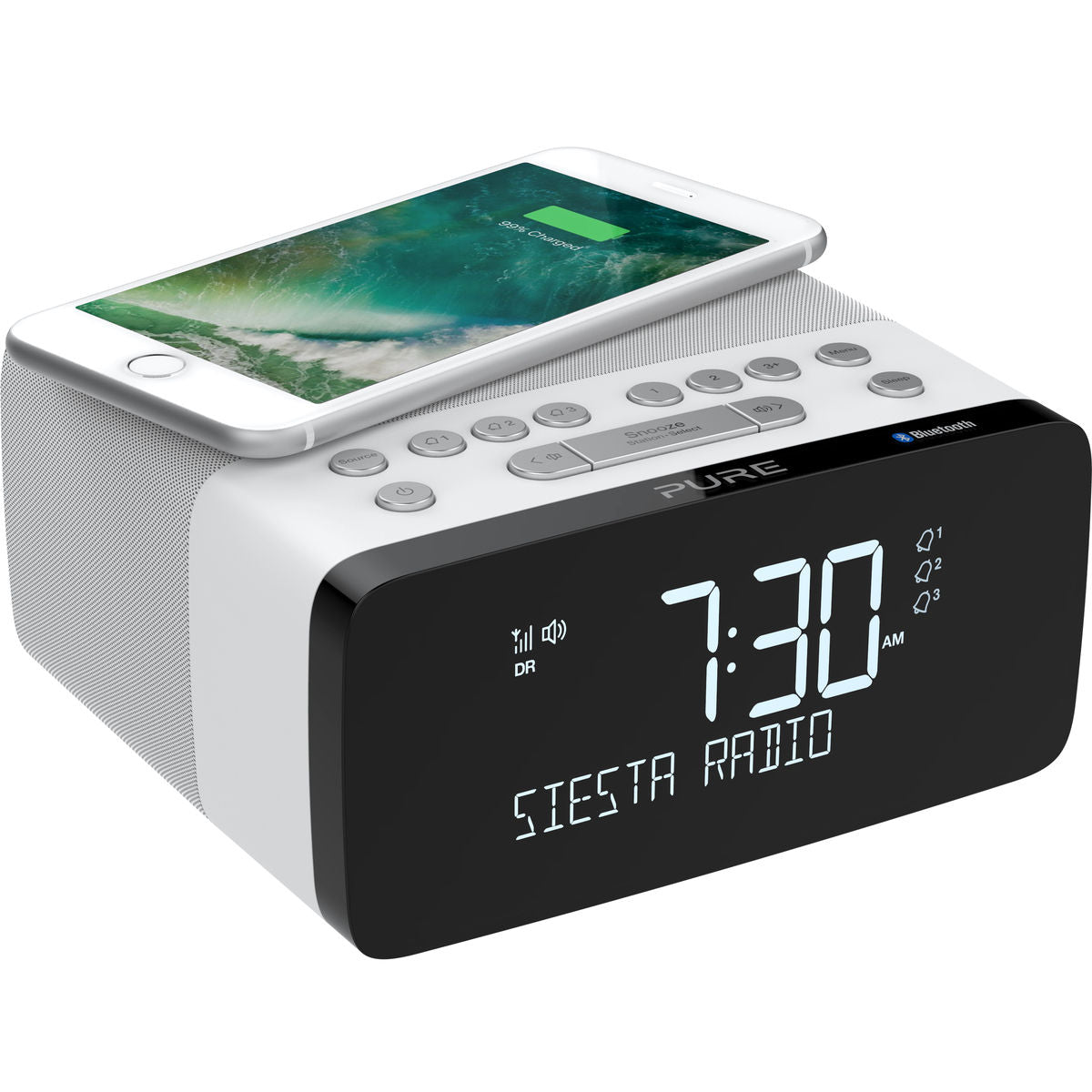 Pure Siesta Clock Radio with DAB+/FM and Bluetooth