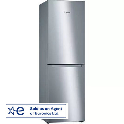 Bosch KGN34NLEAG 60cm Silver ( 186cm High ) Frost Free Fridge Freezer