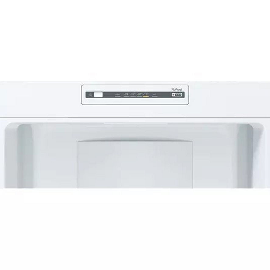 Bosch KGN34NLEAG 60cm Silver ( 186cm High ) Frost Free Fridge Freezer