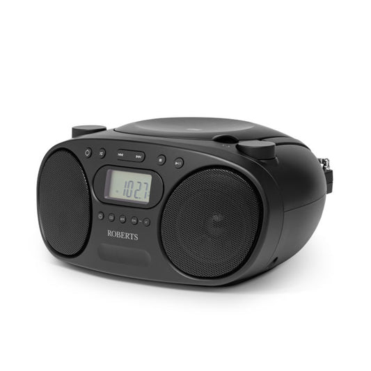 Roberts Zoombox 4 Black Portable Radio / CD Player