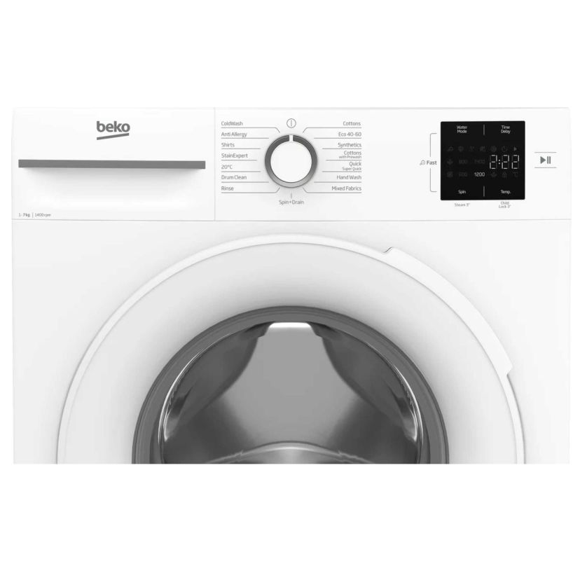 Beko BM3WT3741W 7kg 1400 Spin Washing Machine