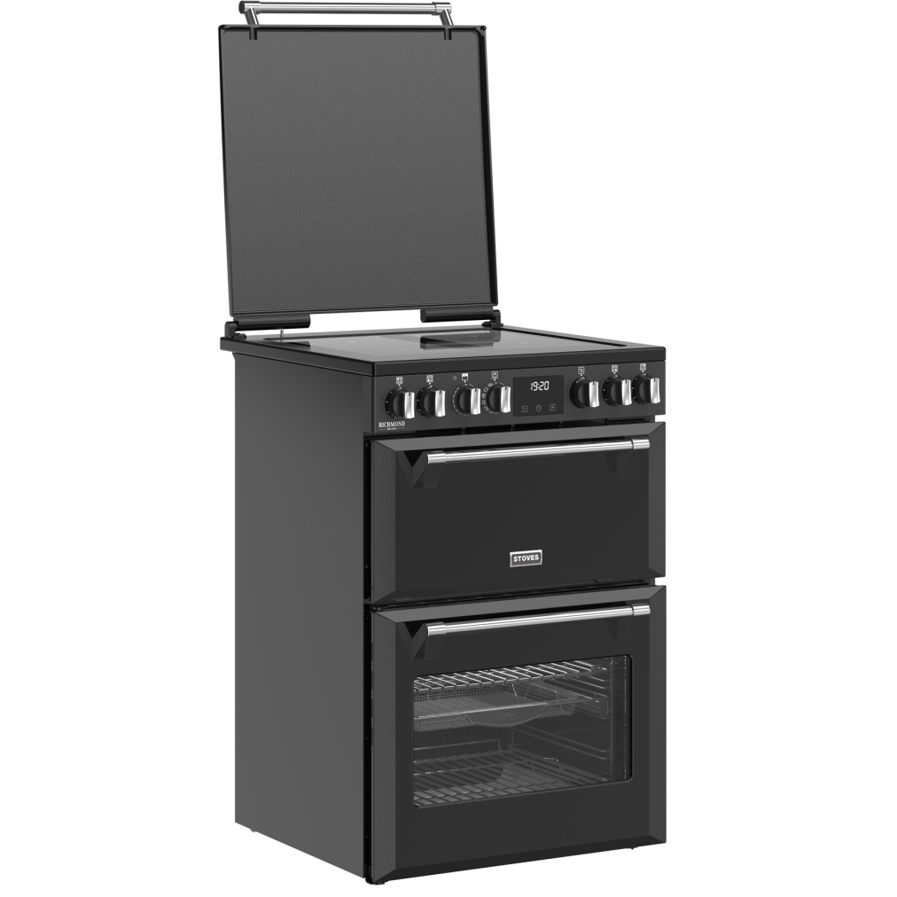 Stoves Richmond Mini 60CM Black Electric Induction Range Cooker