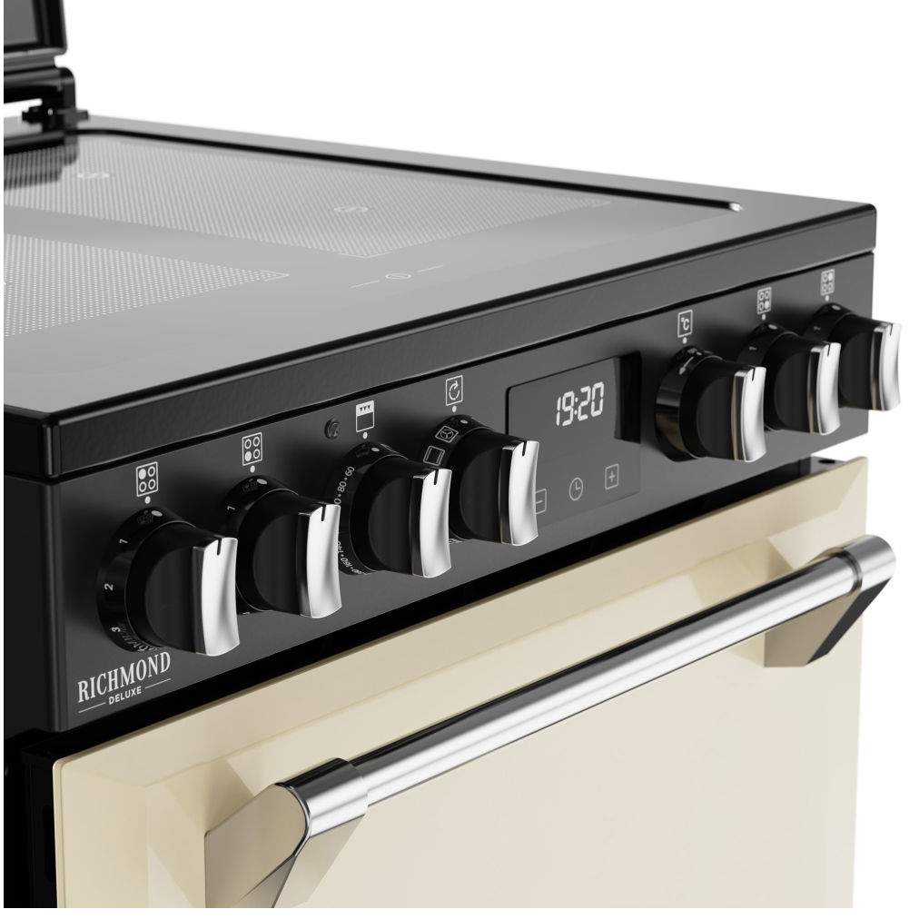 Stoves Richmond Mini 60CM Black Electric Induction Range Cooker