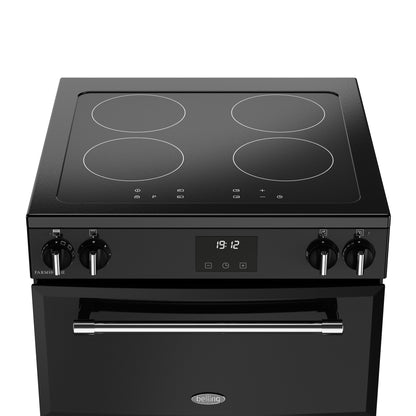 Belling Mini 60cm Black Farmhouse Induction Range Cooker