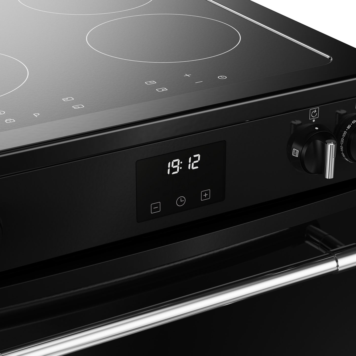 Belling Mini 60cm Black Farmhouse Induction Range Cooker