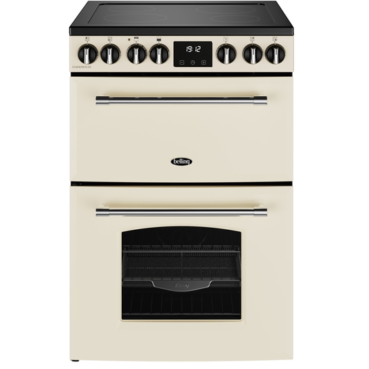 Belling Mini 60cm Cream Farmhouse Electric Range Cooker