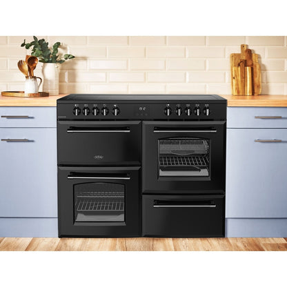 Belling Farmhouse 100E Anthracite Electric Range Cooker