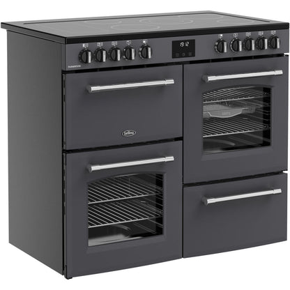 Belling Farmhouse 100E Anthracite Electric Range Cooker