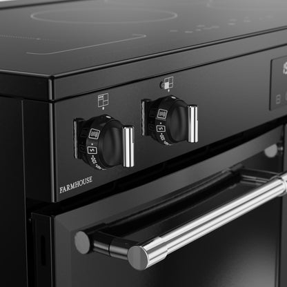 Belling Farmhouse 100Ei Black Induction Range Cooker