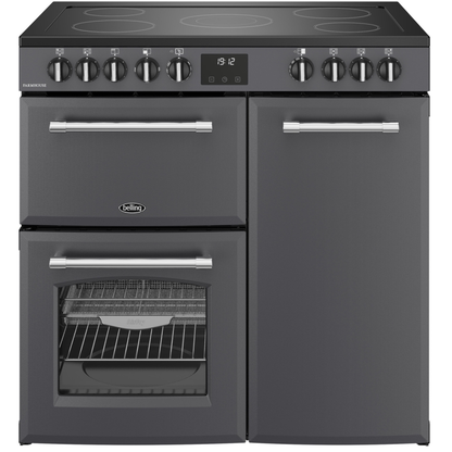 Belling Farmhouse 90E Anthracite All Electric Range Cooker