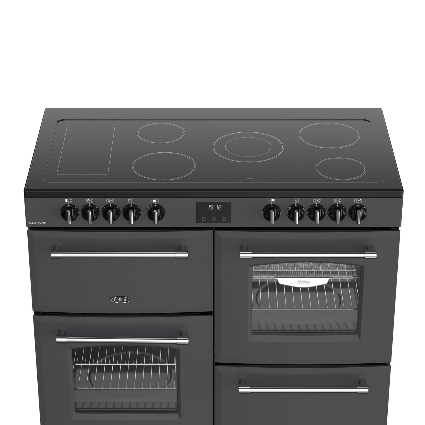 Belling Farmhouse 110E Anthracite Electric Range Cooker