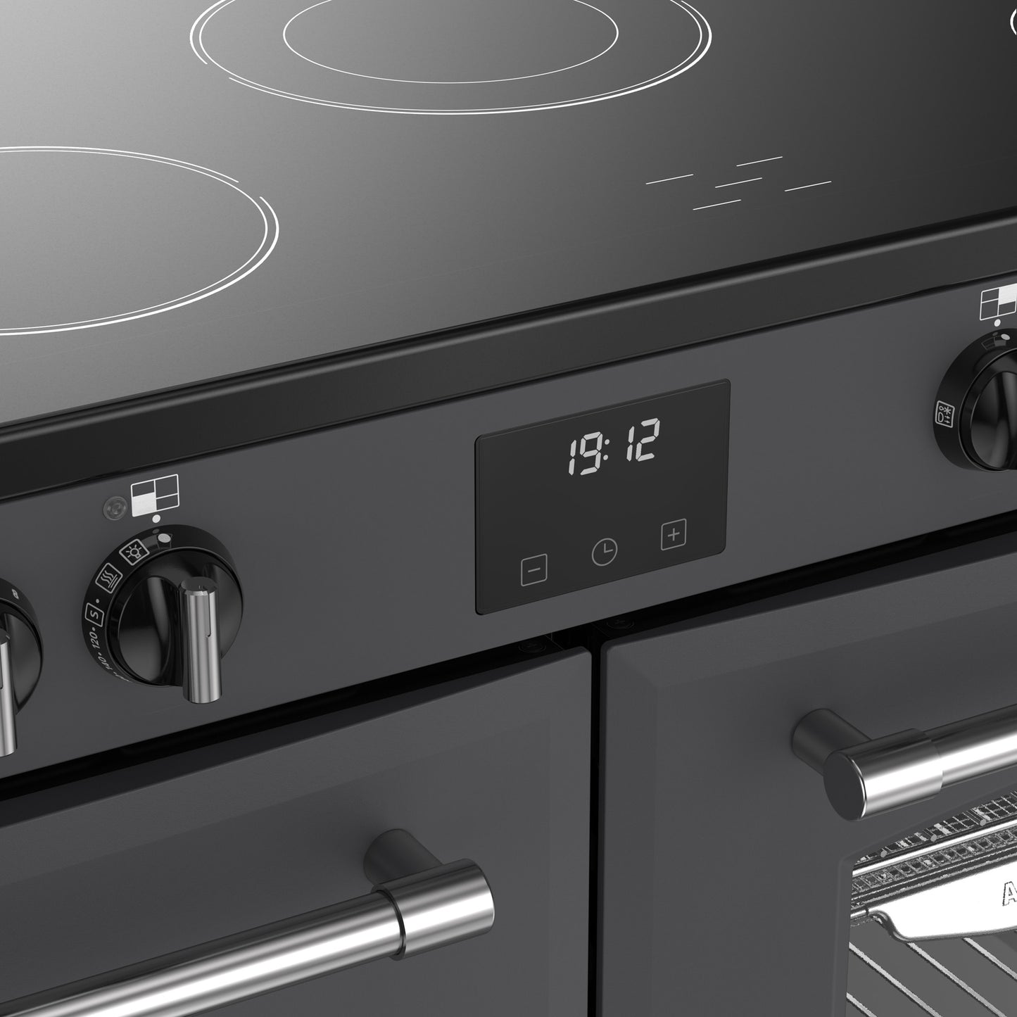 Belling Farmhouse 110E Anthracite Electric Range Cooker