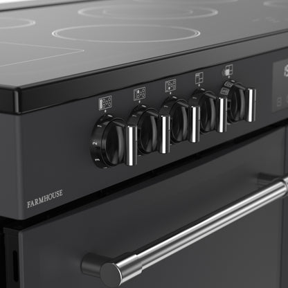 Belling Farmhouse 110E Anthracite Electric Range Cooker