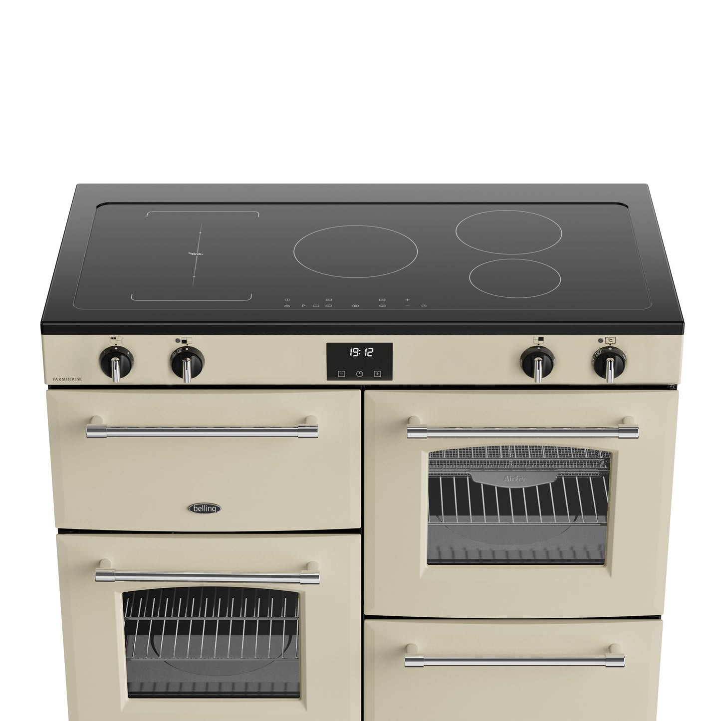 Belling Farmhouse 110Ei Cream Induction Range Cooker