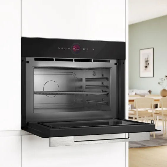 Bosch CEG732XB1B Series 8 45cm Built In Microwave with Grill